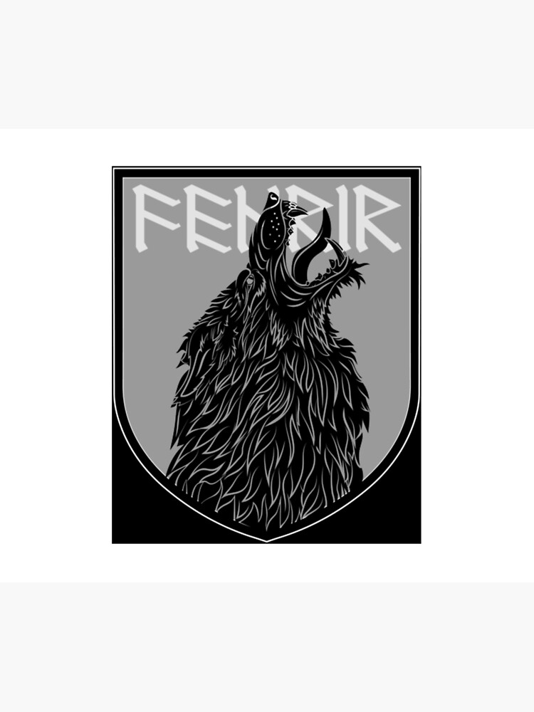 Fenrir Wolf Of Ragnarok Sleeveless Top Tapestry - Image 2