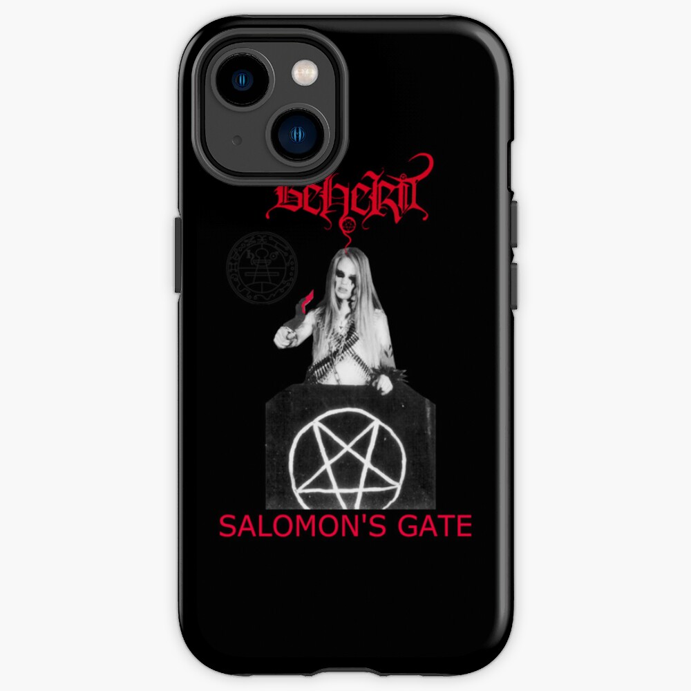 Beherit Salomon_S Gate Iphone Case