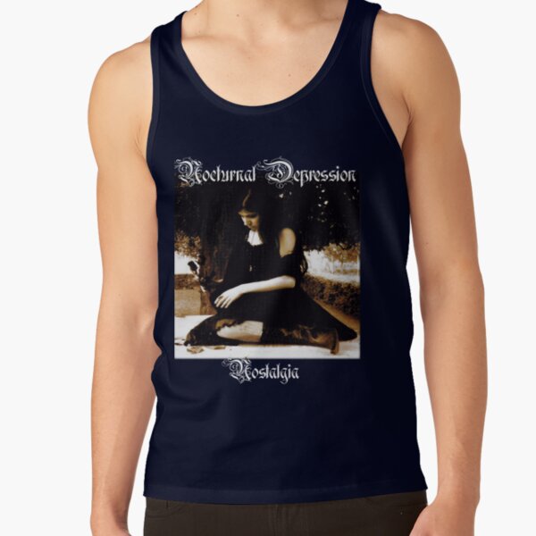 Nocturnal Depression Nostalgia Black Metal Tank Top - Image 6