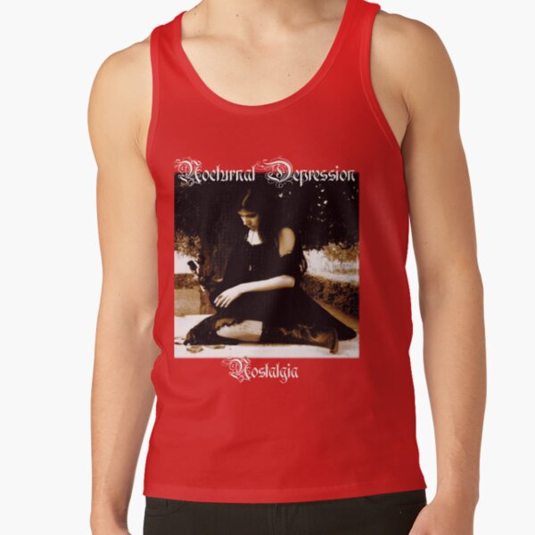Nocturnal Depression Nostalgia Black Metal Tank Top - Image 5