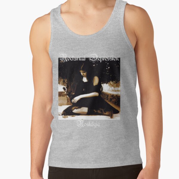 Nocturnal Depression Nostalgia Black Metal Tank Top - Image 4