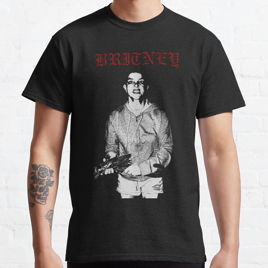 Britney Meltdown Metal Aesthetic T-shirt