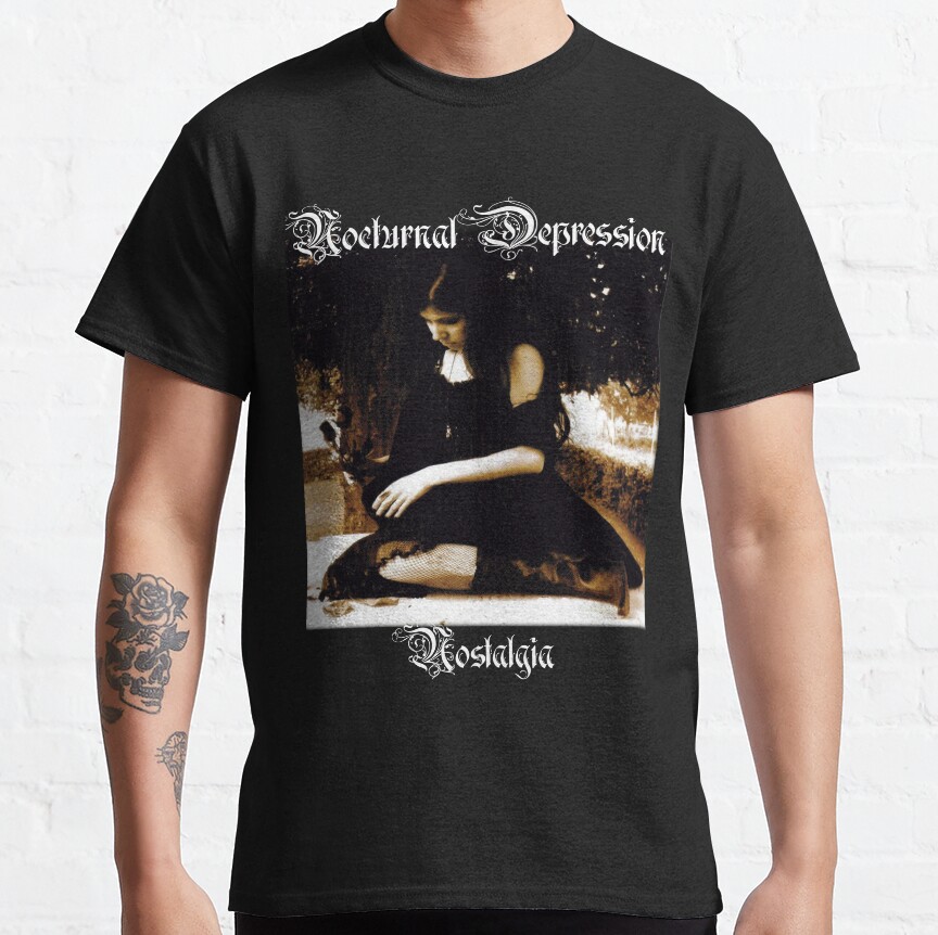 Nocturnal Depression Nostalgia Black Metal T-shirt