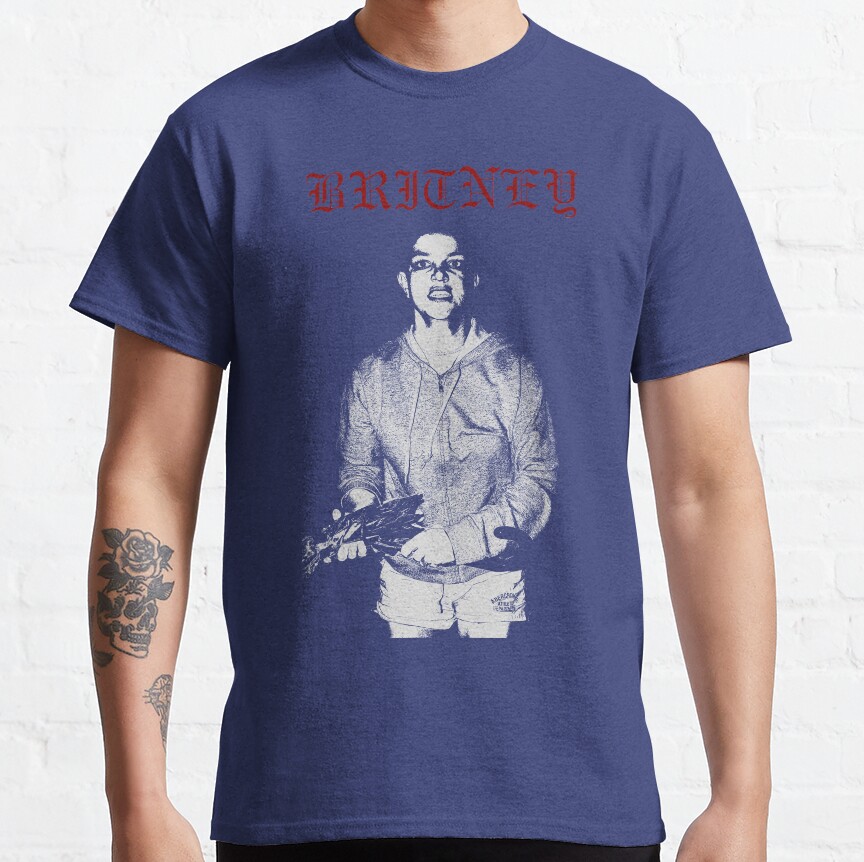Britney Meltdown Metal Aesthetic T-shirt - Image 5