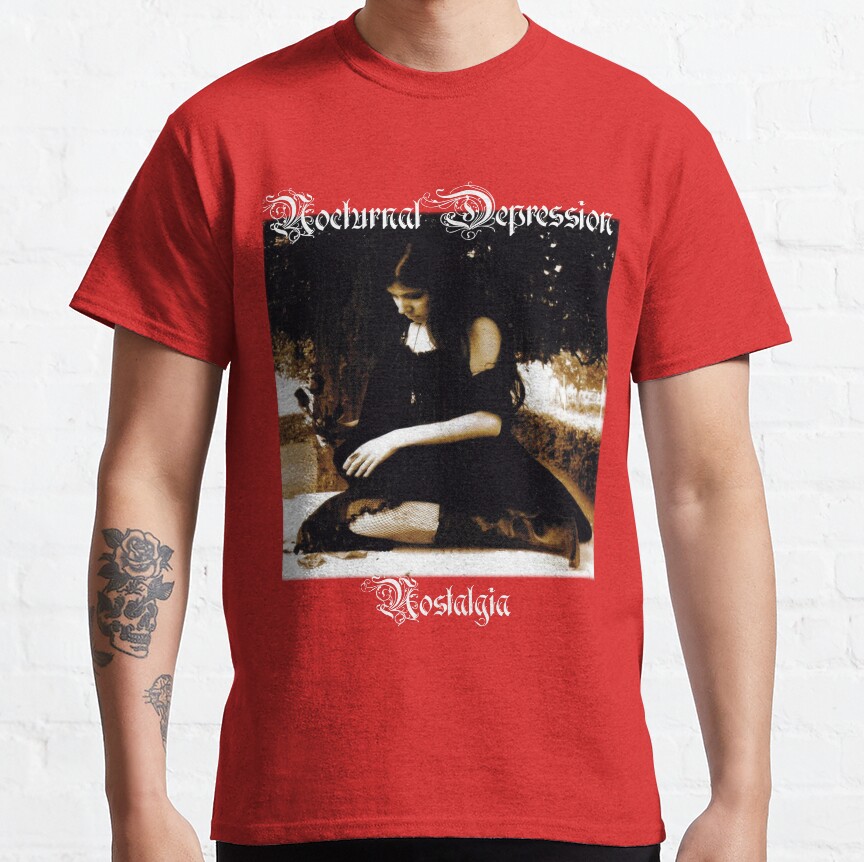 Nocturnal Depression Nostalgia Black Metal T-shirt - Image 6