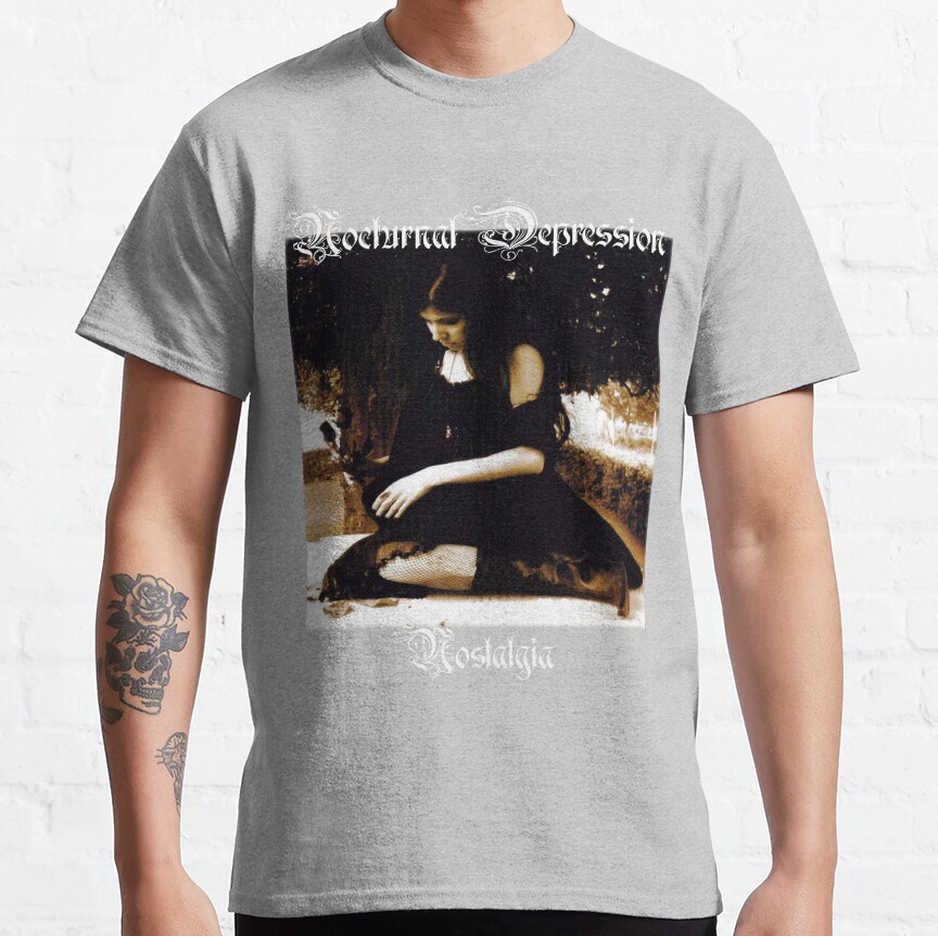 Nocturnal Depression Nostalgia Black Metal T-shirt - Image 4