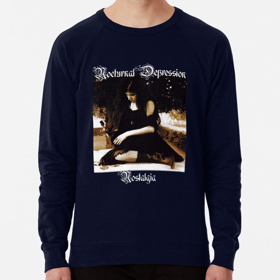 Nocturnal Depression Nostalgia Black Metal Sweatshirt - Image 6