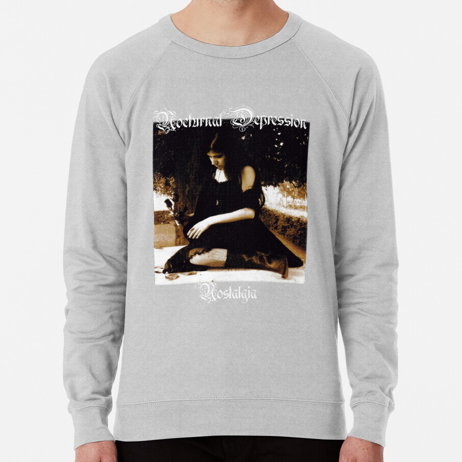 Nocturnal Depression Nostalgia Black Metal Sweatshirt - Image 5