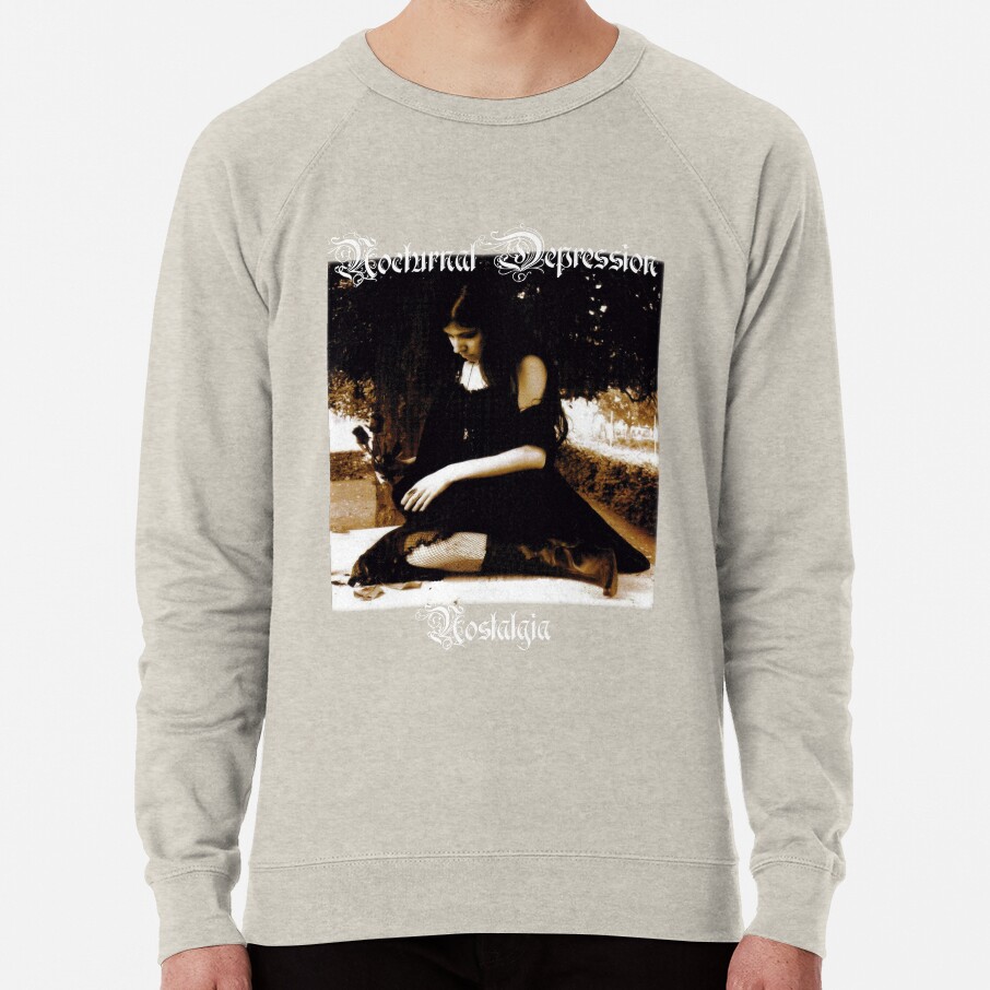 Nocturnal Depression Nostalgia Black Metal Sweatshirt - Image 4