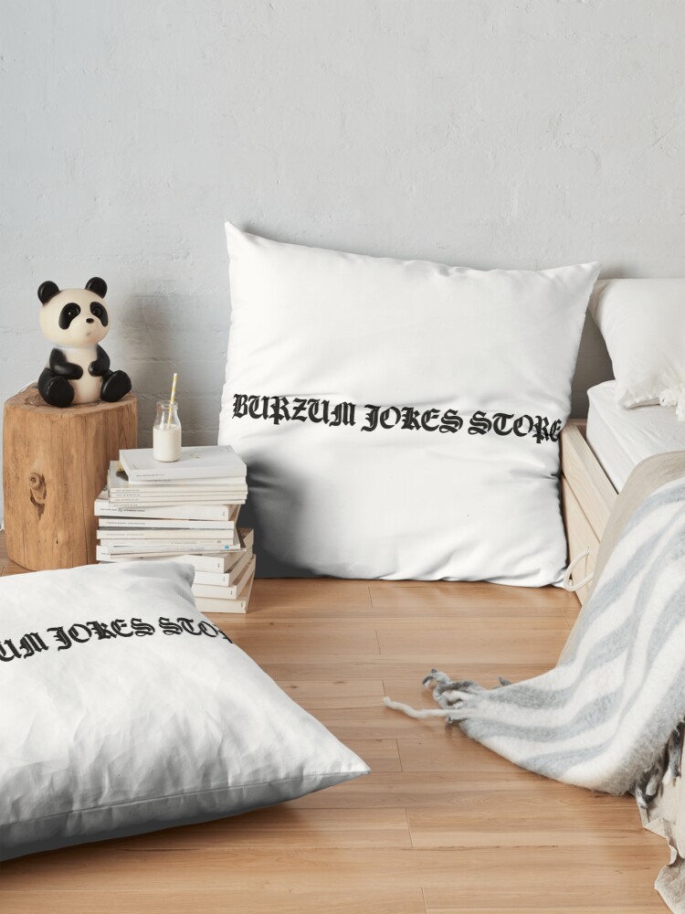 Burzum Jokes Store Throw Pillow - Image 2