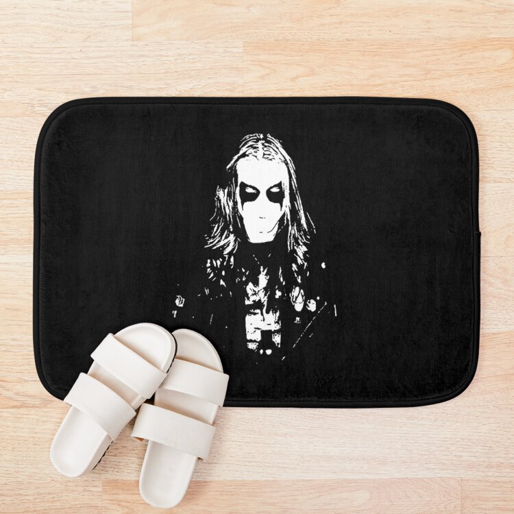 Black Metal Cult Bath Mat - Image 3