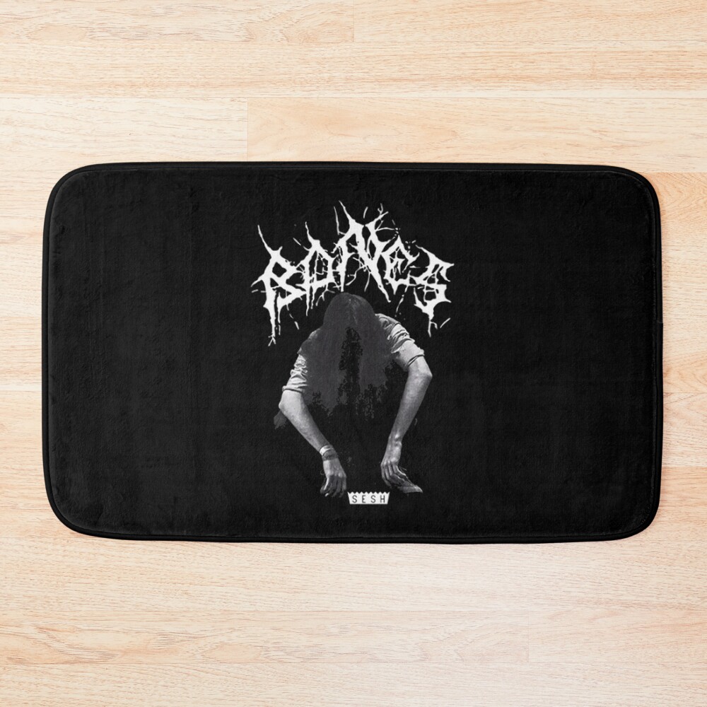 Human In The Sad Bath Mat