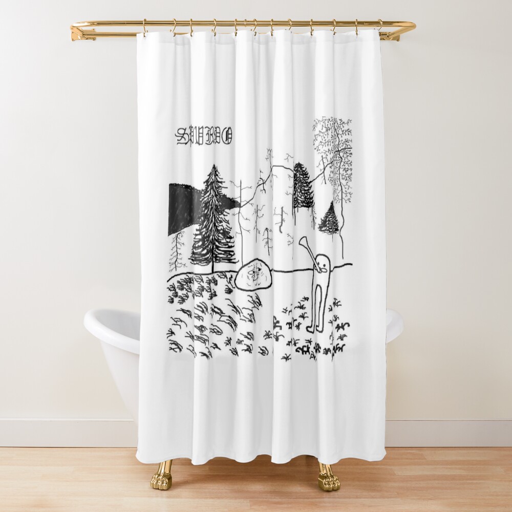 Spurdo Burzum Yoba Dunkelheit Filosofem Shower Curtain